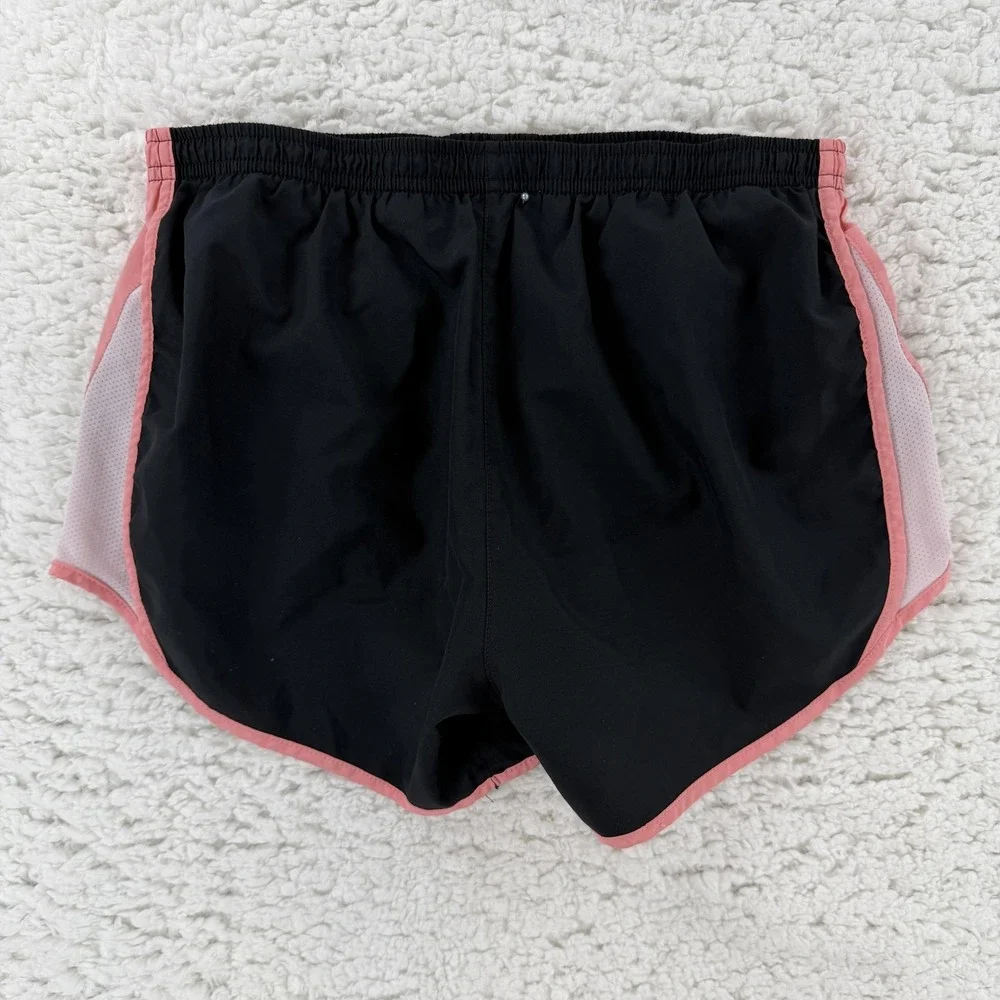 Nike Dri-FIT Shorts Womens Small Black Running Athletic Lined‎ 3 Inseam Pink